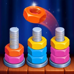 Symbol von Nuts Spinner - Nut Sort Puzzle