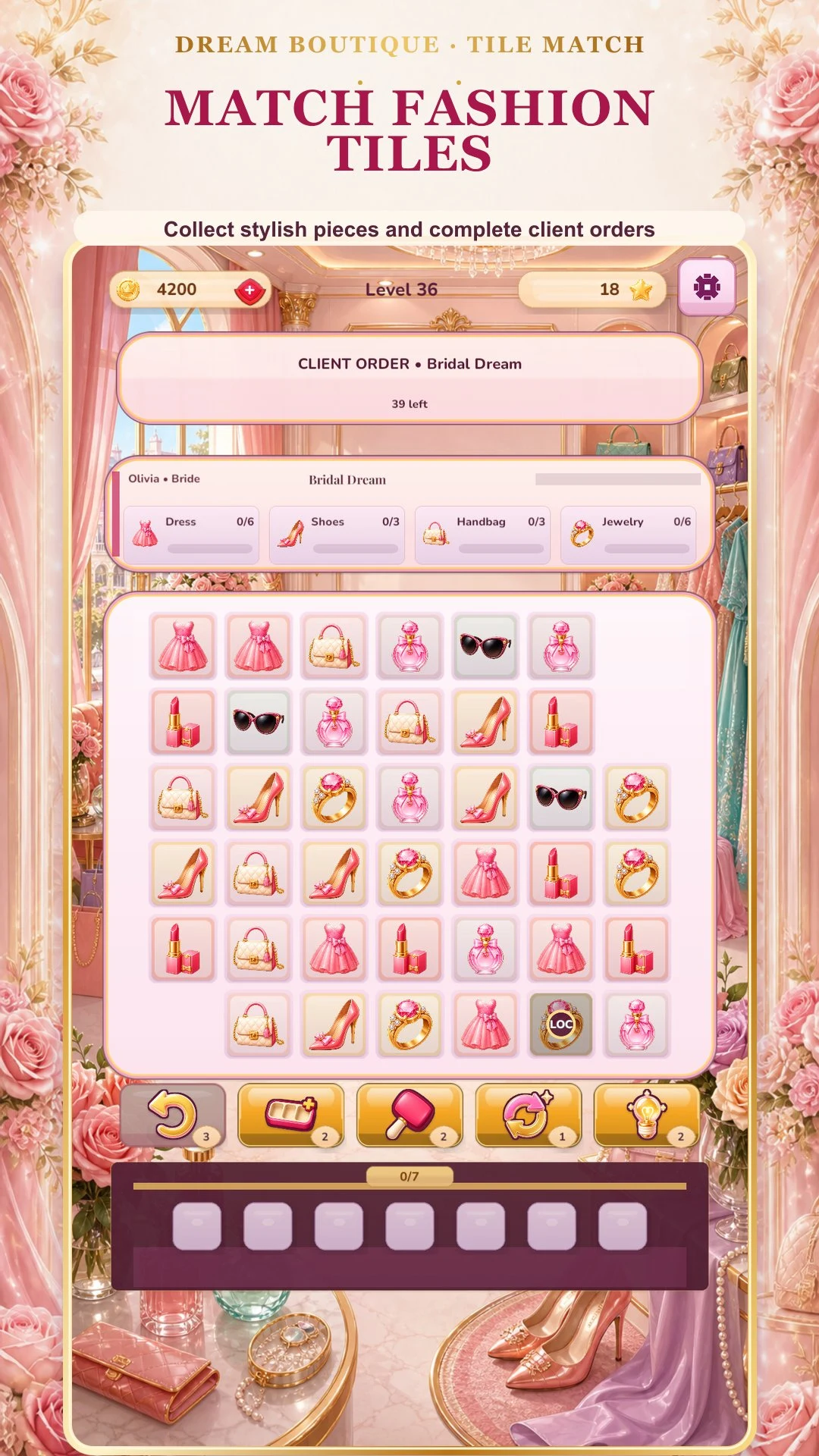 Dream Boutique: Tile Match screenshot